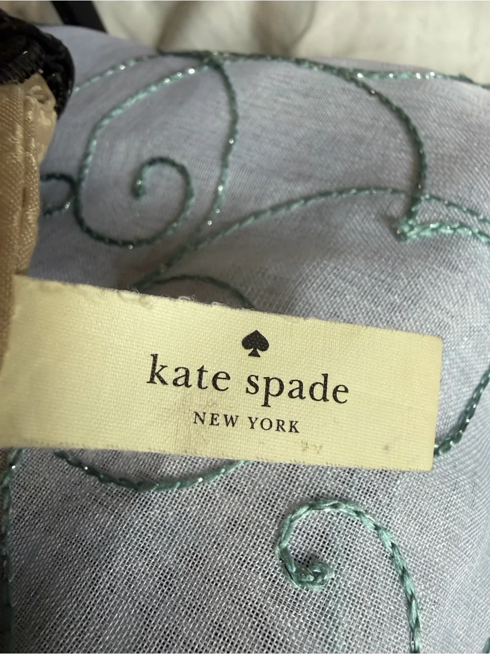 Kate Spade Emerald Avenue Jeralyn Black Patent Tote Bag with Heart Charm